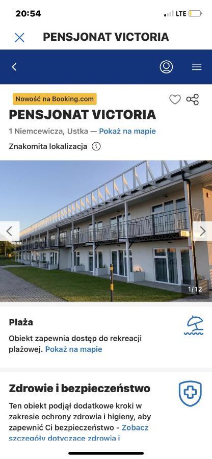 Pensjonat Victoria Ustka Eksteriør bilde